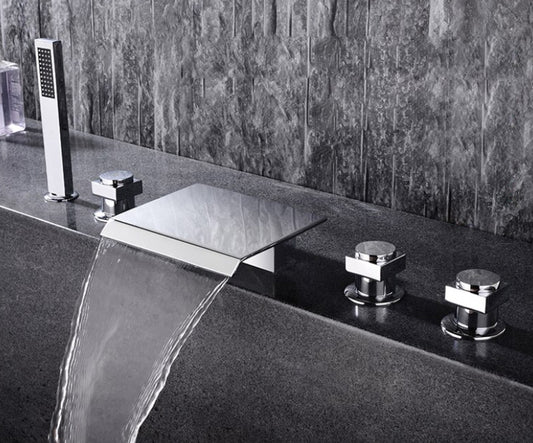 Juno Bathtub Faucet with Hand Shower
