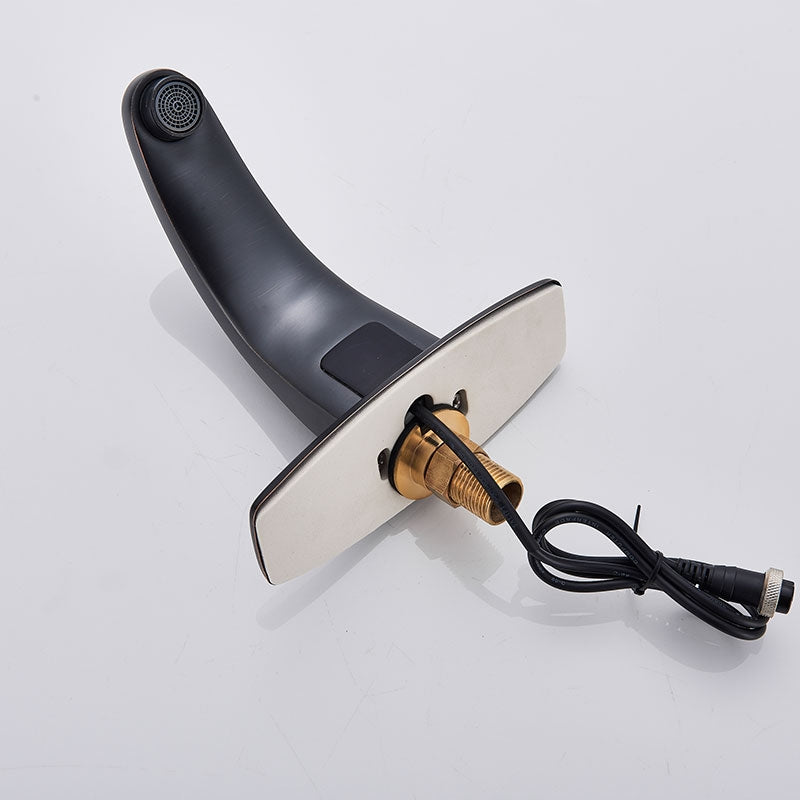 black sensor faucets complete set