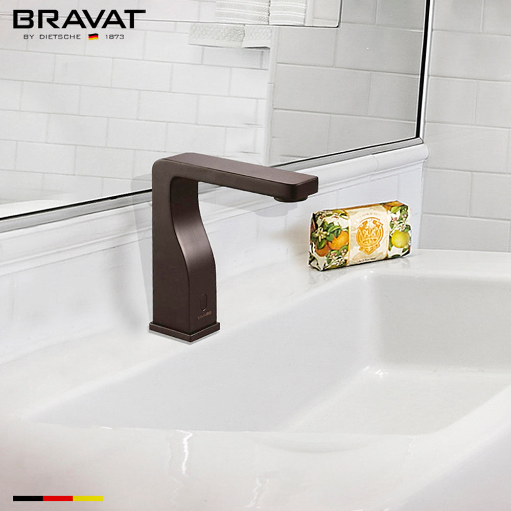 Juno Bravat Oil Rubbed Bronze Sensor Sink faucet  Commercial Sink Motion Sensor Faucet