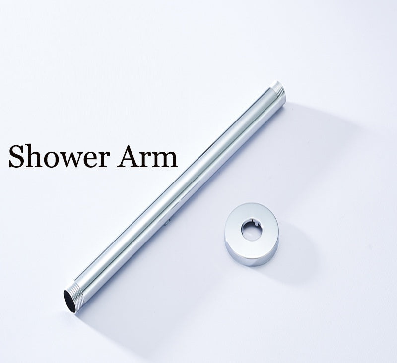 Juno Ceiling Mount 3 Way Shower Set Rainfall Shower Head With Triple Mixer & Handheld Shower