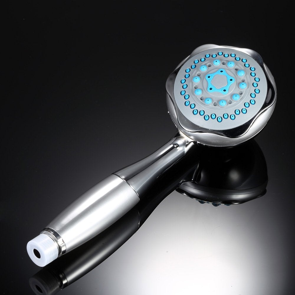 Juno Chrome Finish Shower Head with 3 Way Diverter Shower Arm And Hand Held Shower