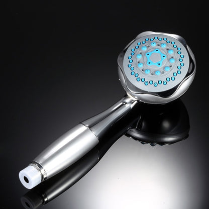 Juno Chrome Finish Shower Head with 3 Way Diverter Shower Arm And Hand Held Shower