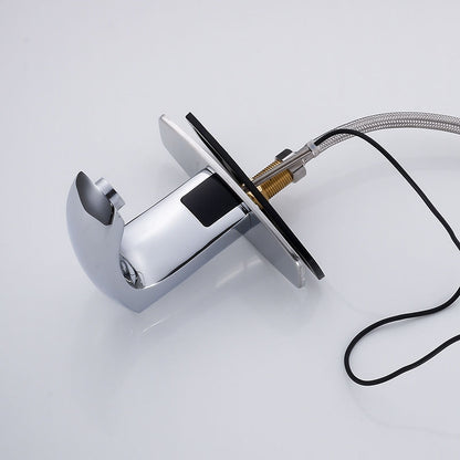 Juno Chrome Finished Automatic Motion Sensor Kitchen Faucet - Motion Sensor Bathroom Faucet