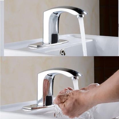Juno Chrome Finished Automatic Motion Sensor Kitchen Faucet - Motion Sensor Bathroom Faucet