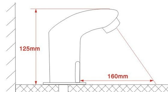 Juno Chrome Motion Sensor Faucet