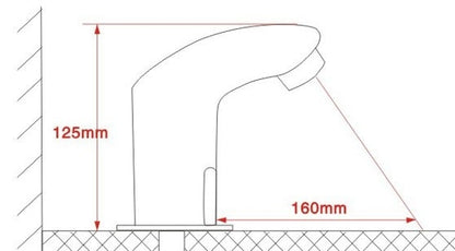 Juno Chrome Motion Sensor Faucet