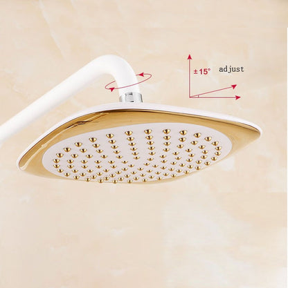 Juno Classic Look Wall Mounted Dual Handle Bathroom Shower with Hand-Held Shower