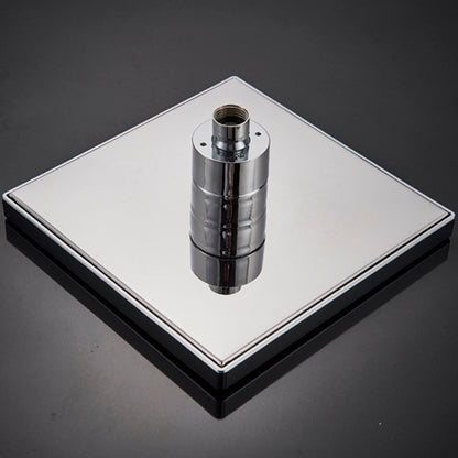 Juno Color Changing LED Shower Head Set With Wall Mount Digital Display Temperature Controller