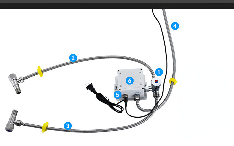 Juno Commercial and Residential, Kitchen and Bathroom Handfree Motion Sensor Faucet