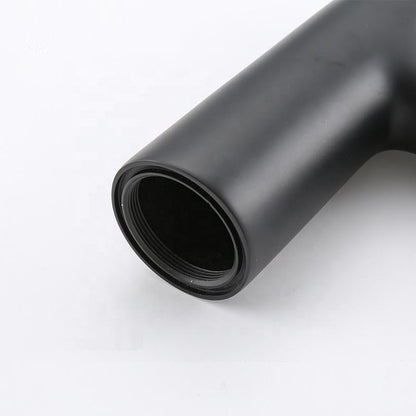 Juno Commercial Black Deck Mounted Single Handle Bathroom Faucet