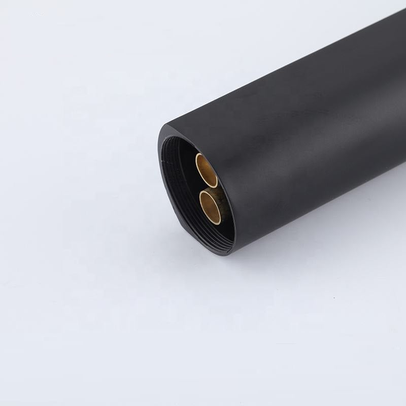 Juno Commercial Black Single Handle Hot and Cold Bathroom Basin Faucet