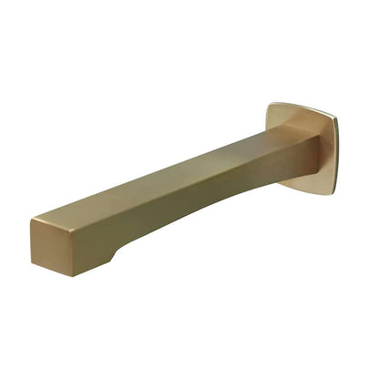 Juno Commercial Brushed Gold Finish Wall Mounted Smart Touchless Bathroom Faucet