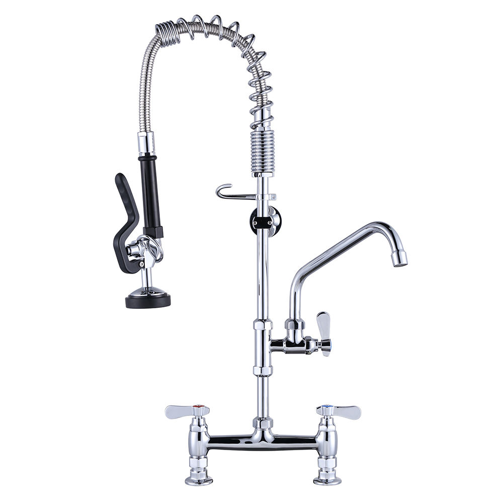 8inch Center Splash Mount Pre Rinse Faucet