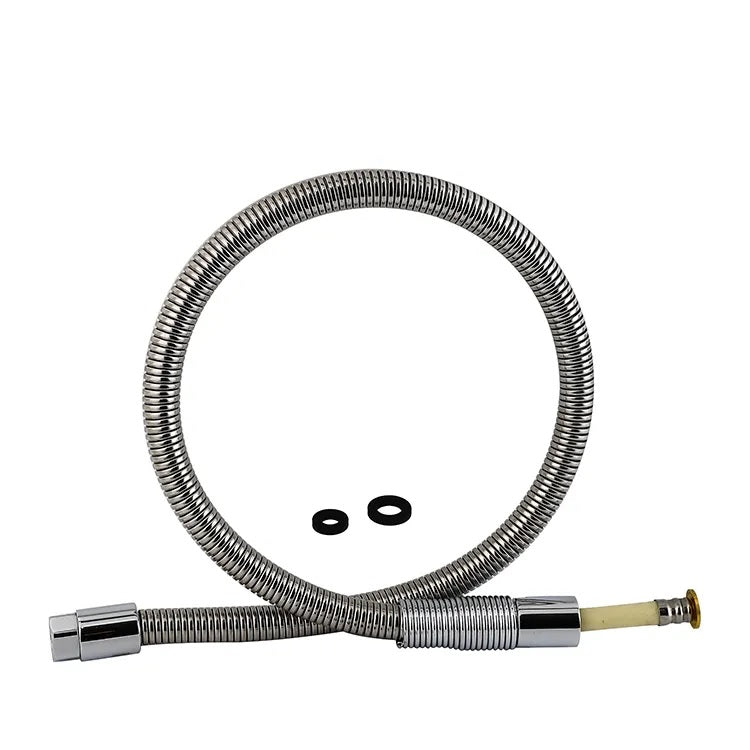 Juno Commercial Pre Rinse Faucet Chrome Dual Lever Deck Mounted Kitchen Faucet