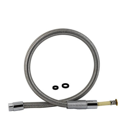 Juno Commercial Pre Rinse Faucet Chrome Dual Lever Deck Mounted Kitchen Faucet