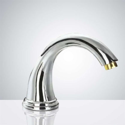 Juno Commercial Chrome Finish Deck Mounted Automatic Touchless Bathroom Faucet