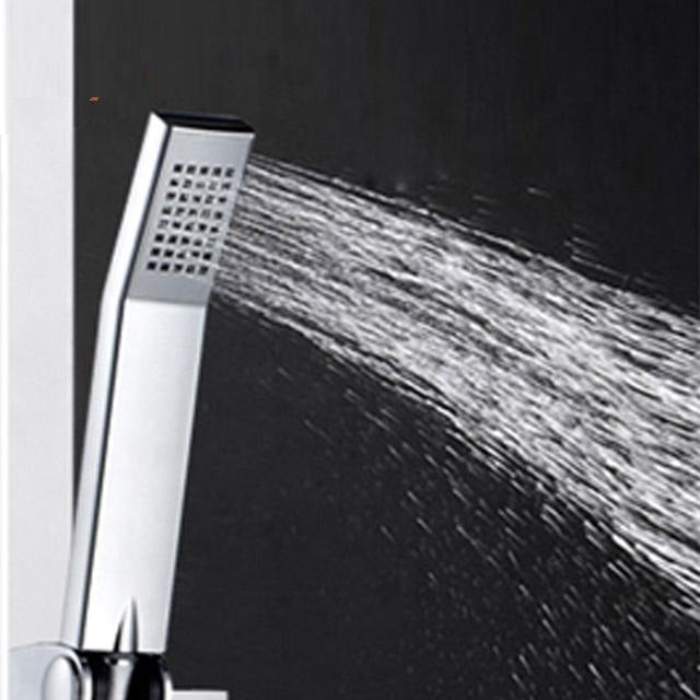 Juno Commercial Chrome Finish Dual Handle Body Jets Shower Panel