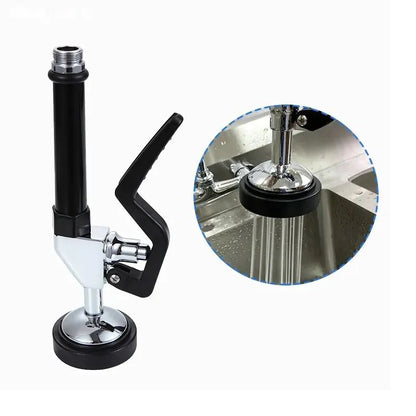 Juno Commercial Restaurant Pre Rinse Faucet Chrome Finish Single Handle Kitchen Faucet