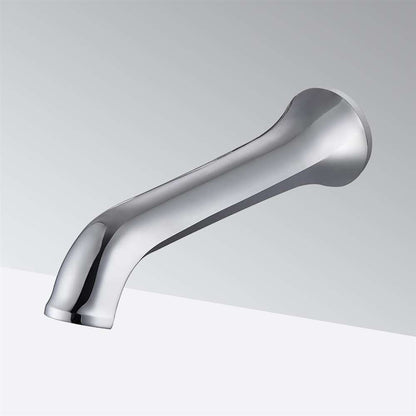 Juno Commercial Chrome Finish Wall Mounted Bathroom Sensor Faucet