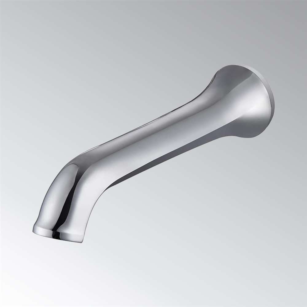 Juno Commercial Chrome Finish Wall Mounted Bathroom Sensor Faucet
