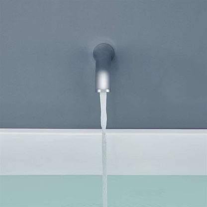 Juno Commercial Chrome Finish Wall Mounted Bathroom Sensor Faucet