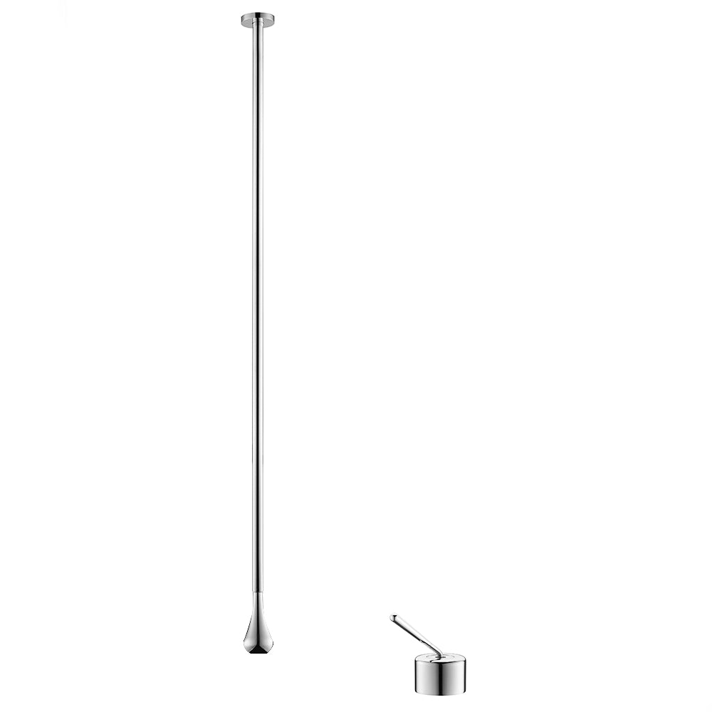 Juno Commercial Chrome Single Handle Ceiling Mounted Bathroom Basin Faucet