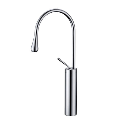 Juno Commercial Chrome Single Handle Countertop Bathroom Sink Faucet