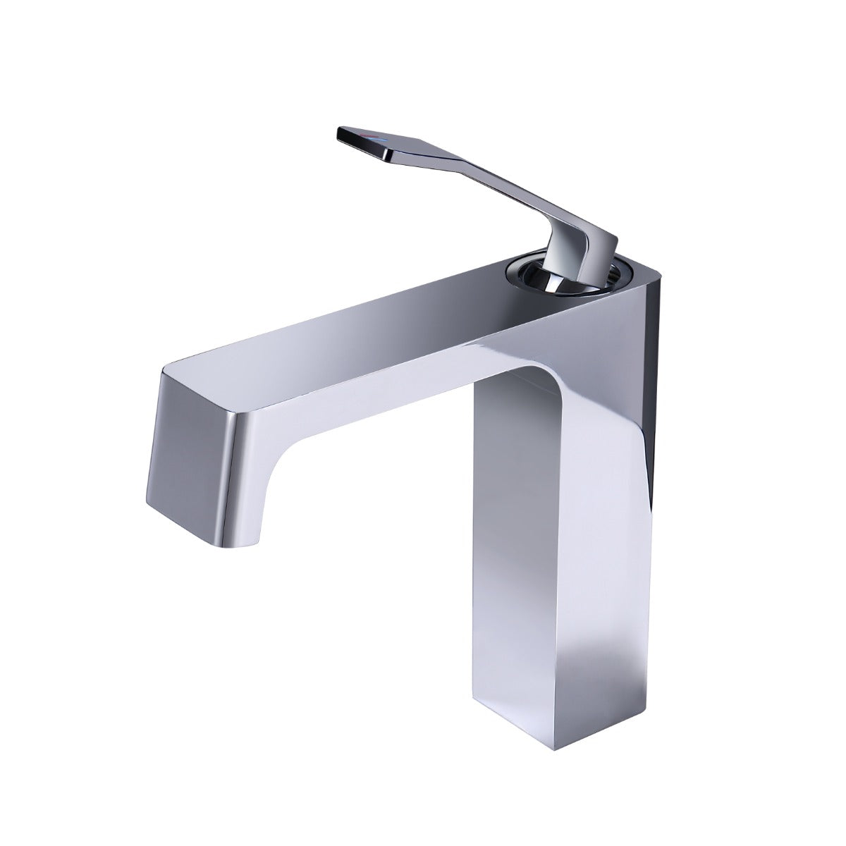 Juno Commercial Gold Single Handle Waterfall Bathroom Faucet