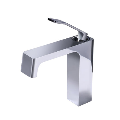 Juno Commercial Gold Single Handle Waterfall Bathroom Faucet