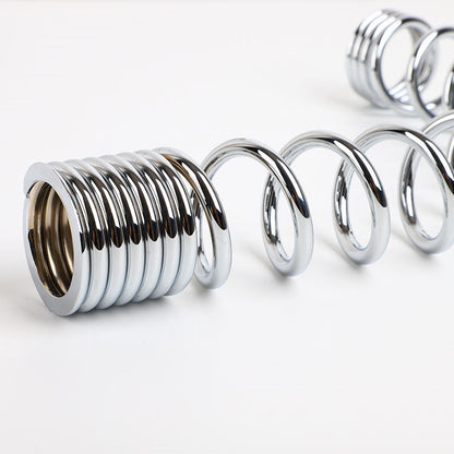 Juno Commercial Faucet With Pre-Rinse Sprayer Chrome Wall Mounted Dual Handle Kitchen Faucet