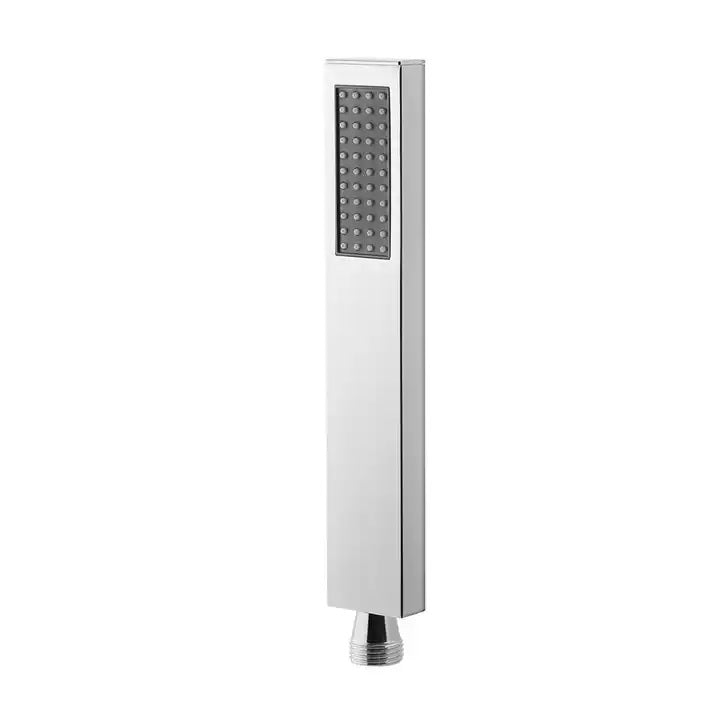 Juno Commercial Chrome Wall Mounted Single Handle Square Bathroom Shower Set