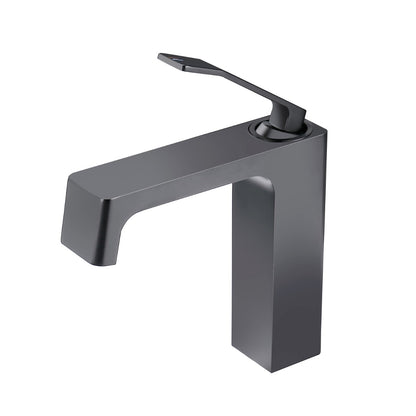 Juno Commercial Gold Single Handle Waterfall Bathroom Faucet