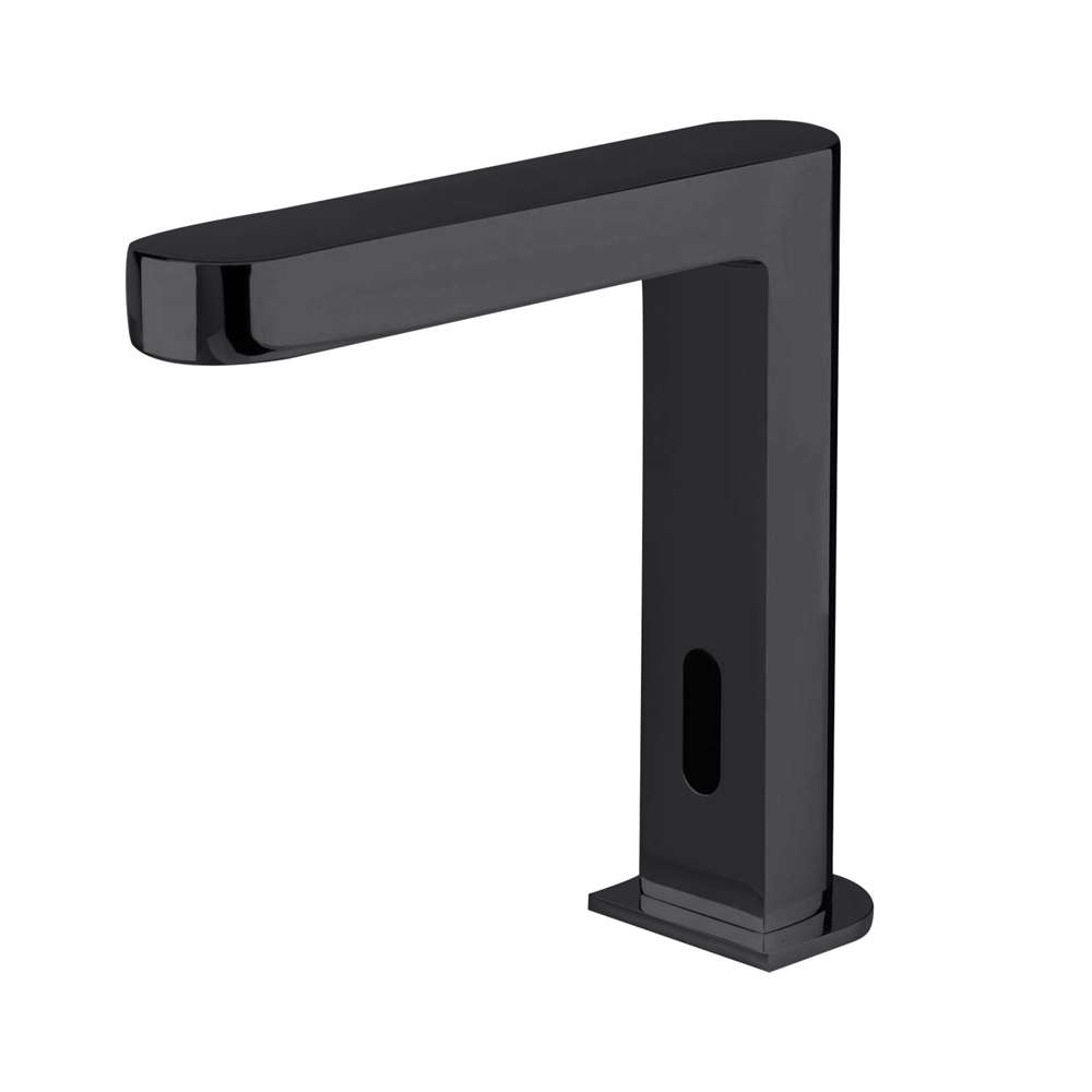 Juno Commercial Matte Black Finish Deck Mounted Smart Touchless Bathroom Faucet