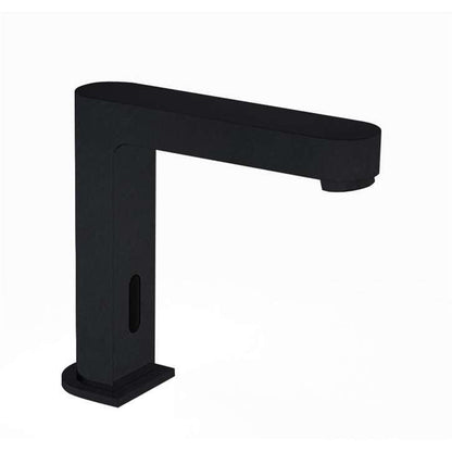 Juno Commercial Matte Black Finish Deck Mounted Smart Touchless Bathroom Faucet