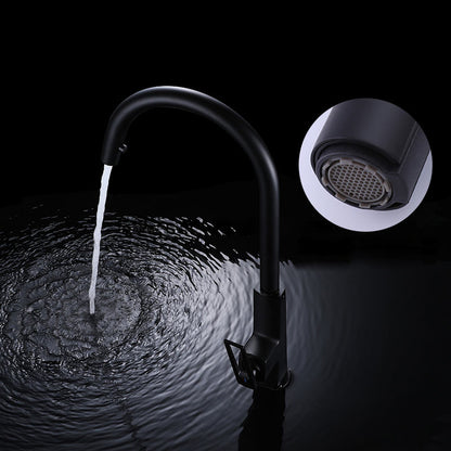 Juno Commercial Matte Black Single Handle Pull Out Kitchen Sink Faucet