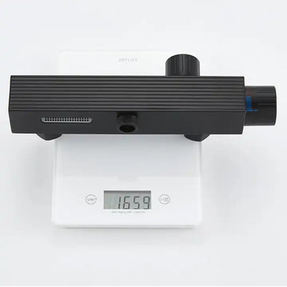 Juno Commercial Matte Black Wall Mounted Single Handle Bathroom Exposed Shower Set