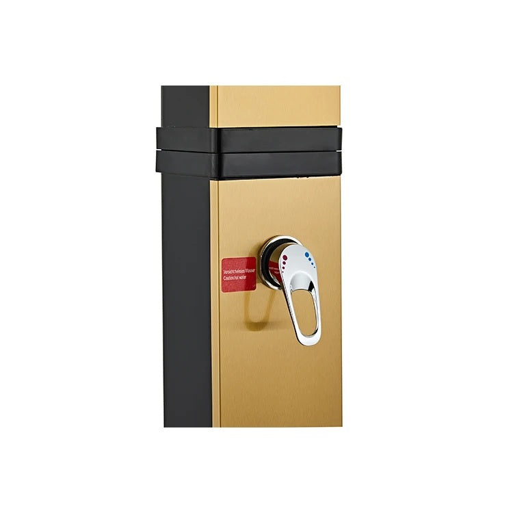 Juno Commercial Outdoor Showers Floor Mounted Gold Finish