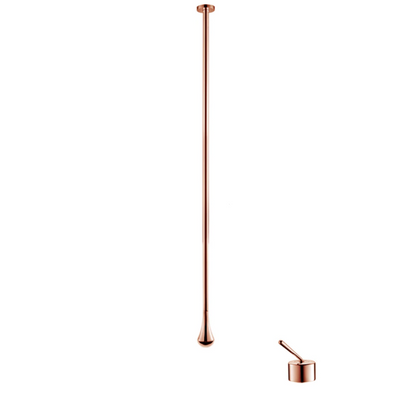 Juno Commercial Rose Gold Ceiling Mounted Single Handle Bathroom Faucet