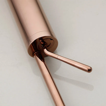 Juno Commercial Rose Gold Deck Mounted Single Handle Countertop Sink Faucet