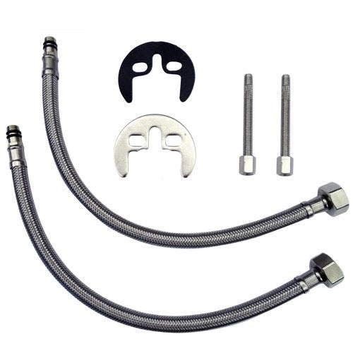 Juno Contemporary Brass Bathroom Sink Faucet with Chrome Polished Finish