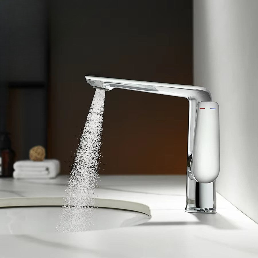 Juno Deck Mount Bathroom Faucet Single Handle