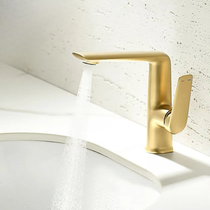Juno Deck Mount Bathroom Faucet Single Handle