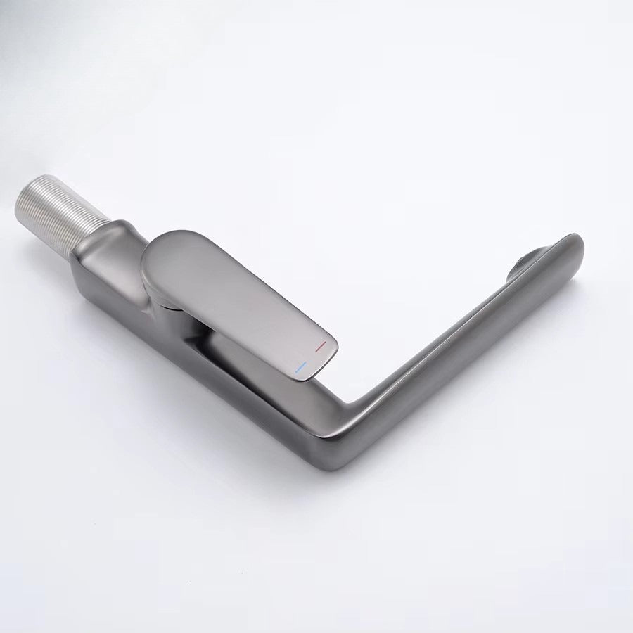 Juno Deck Mount Bathroom Faucet Single Handle