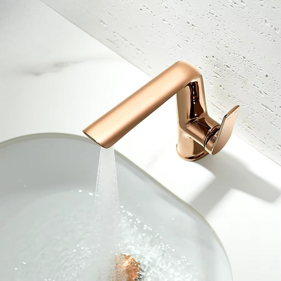 Juno Deck Mount Bathroom Faucet Single Handle