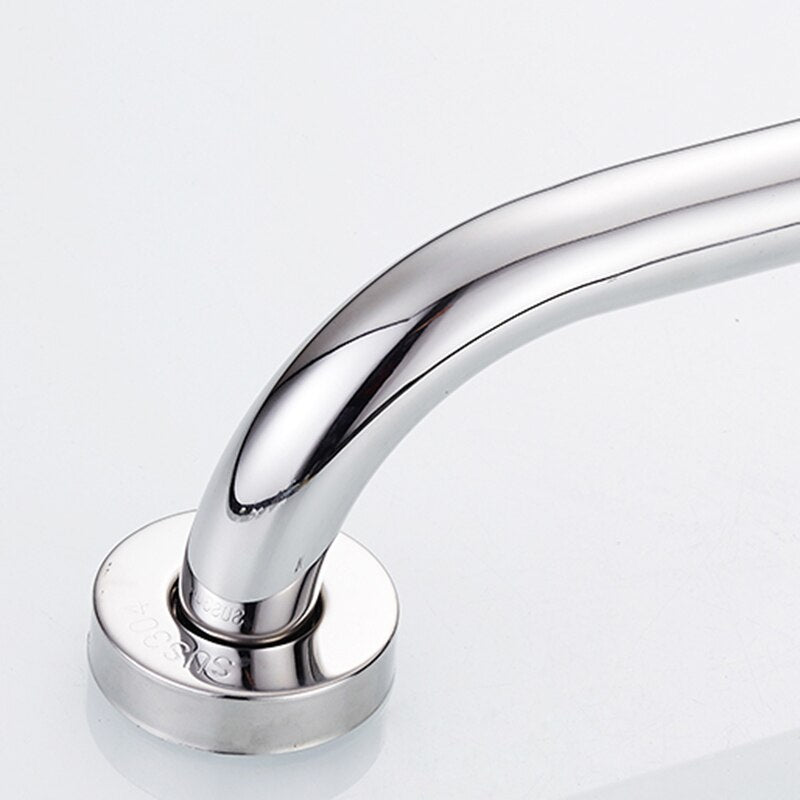 Juno Chrome Safety Bar Handrail Wall Mount Bathroom Bathtub Support Bars With Soap Dish