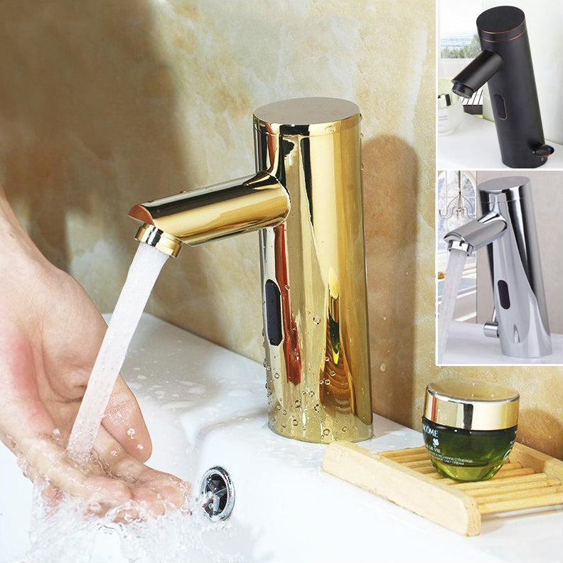 Juno Electronic Motion Sensor Residential & Commercial Gold Bathroom Faucet