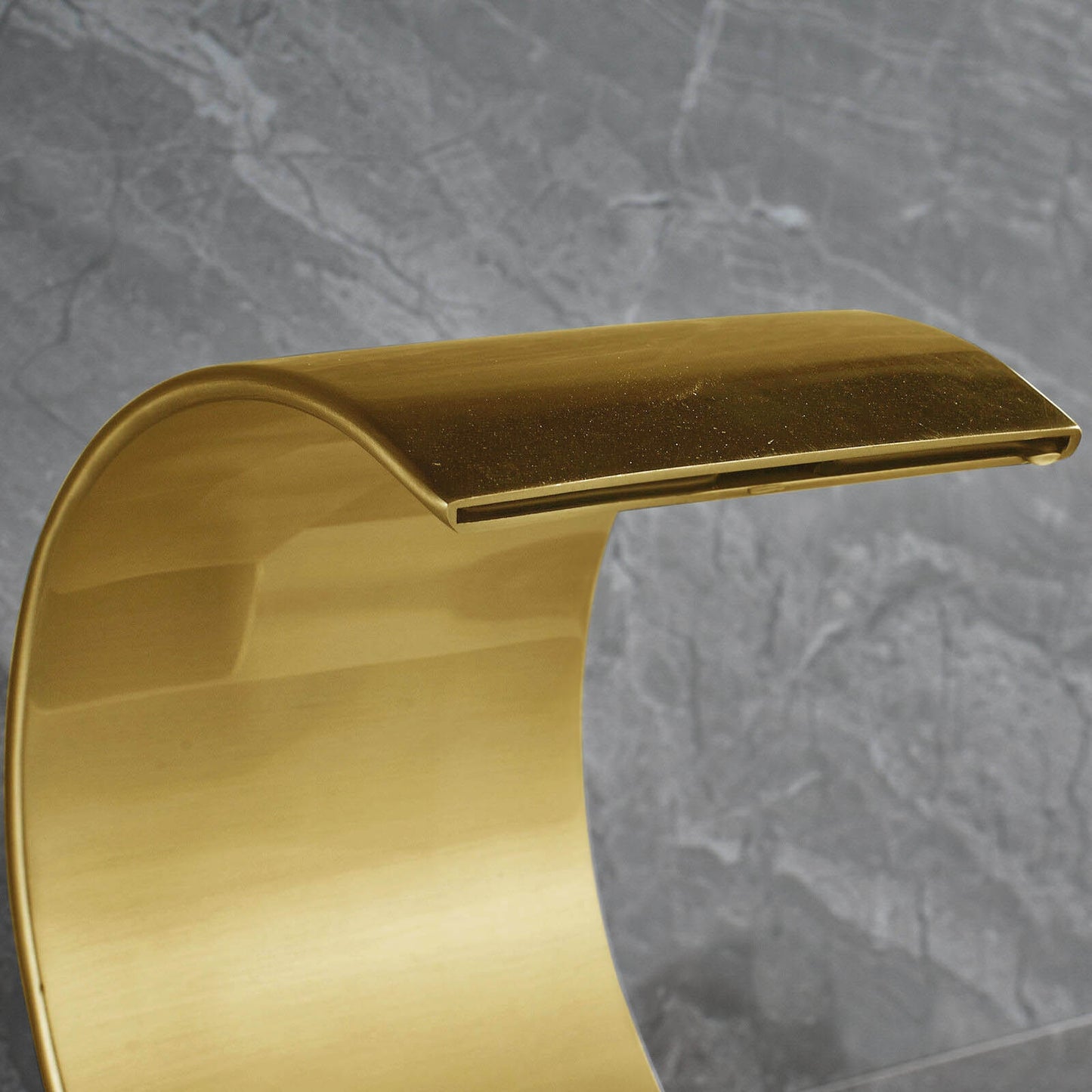 Juno Gold Finish Dual Handle Bathroom Vessel Sink Faucet Mixer Tap