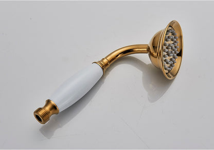 Juno Multi Colir Finish Swan Bathtub Faucet with Hand Held Shower