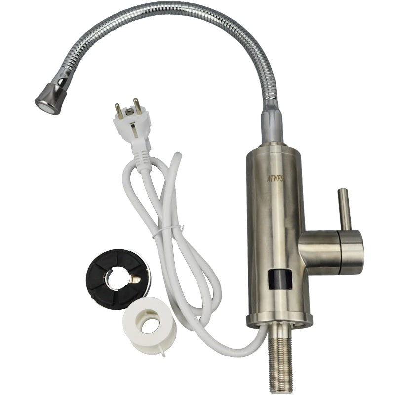 Juno 3000W Instant Hot Water Kitchen Faucet Deck Mount Single Handle