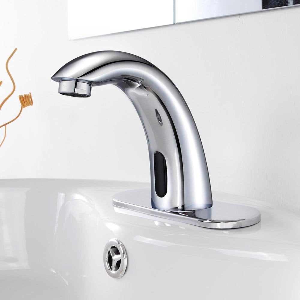 Lano Solid Brass Chrome Finish Sensor Faucet